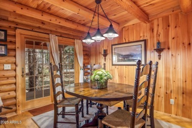 Experience timeless charm and mountain serenity in this fully on White Mountain Country Club in Arizona - for sale on GolfHomes.com, golf home, golf lot