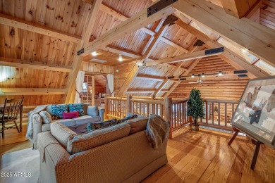 Experience timeless charm and mountain serenity in this fully on White Mountain Country Club in Arizona - for sale on GolfHomes.com, golf home, golf lot