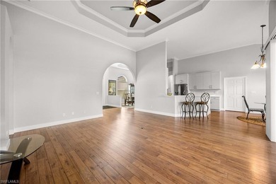 Experience refined Florida living in this beautifully maintained on Spanish Wells Golf and Country Club in Florida - for sale on GolfHomes.com, golf home, golf lot