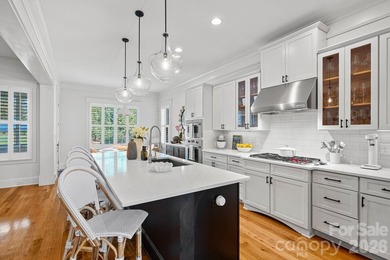 Heated luxury saltwater pool/spa , walkable deeded boat slip on Trump National Golf Club Charlotte in North Carolina - for sale on GolfHomes.com, golf home, golf lot