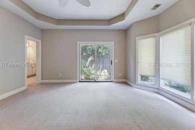 This three bedroom, 2 bathroom home sits on a quiet cul-de-sac on Moss Creek Golf Club in South Carolina - for sale on GolfHomes.com, golf home, golf lot