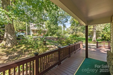 Where charm meets ideal location, this 3/2 with bonus rooms on Black Mountain Golf Course in North Carolina - for sale on GolfHomes.com, golf home, golf lot