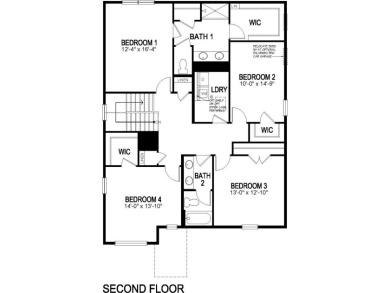 The Holcombe is a Gorgeous 2-story home offering 4 bedrooms, 2.5 on Riverdale Golf Club in Colorado - for sale on GolfHomes.com, golf home, golf lot