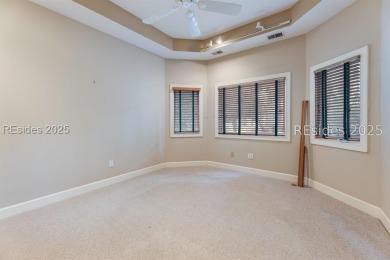 This three bedroom, 2 bathroom home sits on a quiet cul-de-sac on Moss Creek Golf Club in South Carolina - for sale on GolfHomes.com, golf home, golf lot
