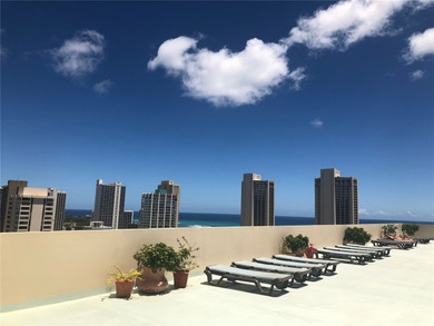 Modern open-plan studio unit featuring a contemporary kitchen on Ala Wai Golf Course in Hawaii - for sale on GolfHomes.com, golf home, golf lot