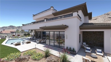 Available for delivery by summer 2025, this incredible custom on Southern Highlands Golf Club in Nevada - for sale on GolfHomes.com, golf home, golf lot