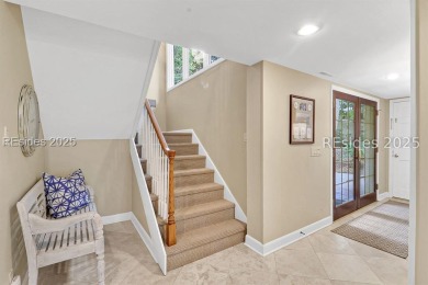 Blending timeless Lowcountry charm with sweeping panoramic views on Sea Pines Golf and Resort  in South Carolina - for sale on GolfHomes.com, golf home, golf lot
