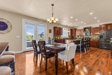 You'll be welcomed into this stunning home with tall ceilings on Glen Eagle Golf Course in Utah - for sale on GolfHomes.com, golf home, golf lot