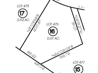 61 Acre Dream building lot in Greenhorn Creek.   This lot has on Greenhorn Creek Resort in California - for sale on GolfHomes.com, golf home, golf lot