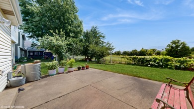 Beautiful 4-bedroom 2.5 bath home backs up to the golf course on Glendale Lakes Golf Club in Illinois - for sale on GolfHomes.com, golf home, golf lot