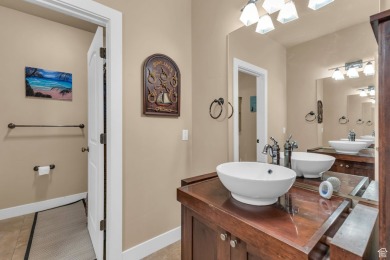 You'll be welcomed into this stunning home with tall ceilings on Glen Eagle Golf Course in Utah - for sale on GolfHomes.com, golf home, golf lot