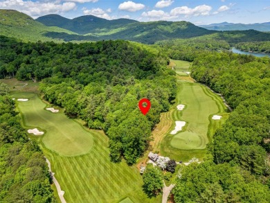 Prime golf course lot in prestigious Lake Toxaway Estates! on Lake Toxaway Country Club in North Carolina - for sale on GolfHomes.com, golf home, golf lot