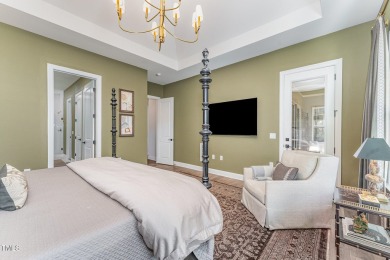 This stunning Braxton floorplan--one of the most sought-after on Hasentree Club in North Carolina - for sale on GolfHomes.com, golf home, golf lot