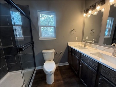 New Construction Lake Cottage in Linn Valley Lakes. Perfect cozy on Linn Valley Lakes - Deer Trace Golf Course in Kansas - for sale on GolfHomes.com, golf home, golf lot