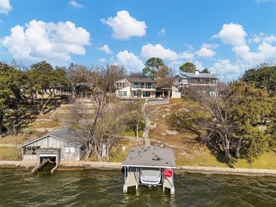 Rare opportunity to own a large Waterfront home in the gated on De Cordova Bend Country Club in Texas - for sale on GolfHomes.com, golf home, golf lot