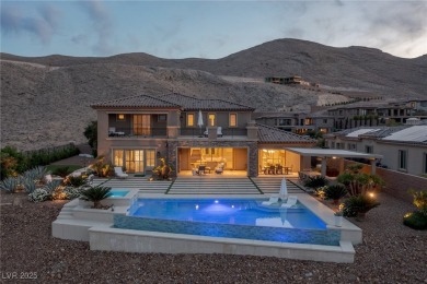 Embark on an extraordinary experience in this exquisite on Southern Highlands Golf Club in Nevada - for sale on GolfHomes.com, golf home, golf lot