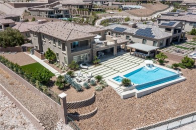 Embark on an extraordinary experience in this exquisite on Southern Highlands Golf Club in Nevada - for sale on GolfHomes.com, golf home, golf lot