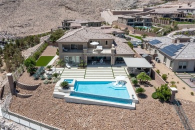 Embark on an extraordinary experience in this exquisite on Southern Highlands Golf Club in Nevada - for sale on GolfHomes.com, golf home, golf lot