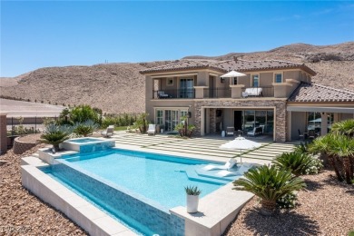 Embark on an extraordinary experience in this exquisite on Southern Highlands Golf Club in Nevada - for sale on GolfHomes.com, golf home, golf lot