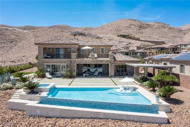 Embark on an extraordinary experience in this exquisite on Southern Highlands Golf Club in Nevada - for sale on GolfHomes.com, golf home, golf lot