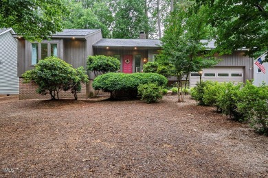 Welcome Home!
This charming ranch-style home sits on the 9th on Carolina Trace Country Club in North Carolina - for sale on GolfHomes.com, golf home, golf lot