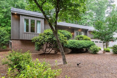 Welcome Home!
This charming ranch-style home sits on the 9th on Carolina Trace Country Club in North Carolina - for sale on GolfHomes.com, golf home, golf lot