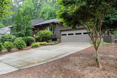 Welcome Home!
This charming ranch-style home sits on the 9th on Carolina Trace Country Club in North Carolina - for sale on GolfHomes.com, golf home, golf lot
