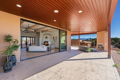 Defining Santa Fe luxury, this brand-new custom estate by on The Club At Las Campanas  in New Mexico - for sale on GolfHomes.com, golf home, golf lot