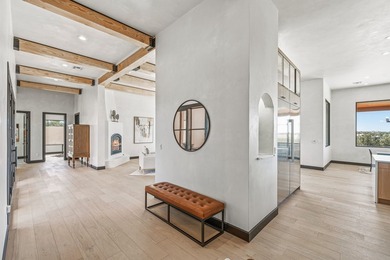 Defining Santa Fe luxury, this brand-new custom estate by on The Club At Las Campanas  in New Mexico - for sale on GolfHomes.com, golf home, golf lot