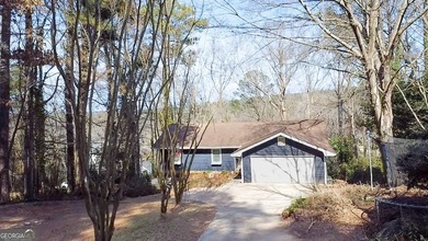 Welcome to your private, deeded lakefront retreat nestled in the on Turtle Cove Golf Course in Georgia - for sale on GolfHomes.com, golf home, golf lot