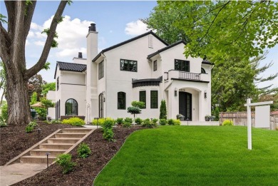 Rare opportunity to own a newly constructed home resting on a on Edina Country Club in Minnesota - for sale on GolfHomes.com, golf home, golf lot