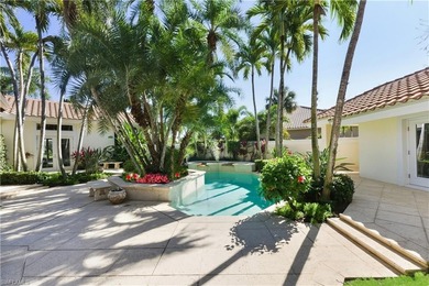 Welcome to this exceptional courtyard-style residence, where on Bay Colony Golf Club in Florida - for sale on GolfHomes.com, golf home, golf lot