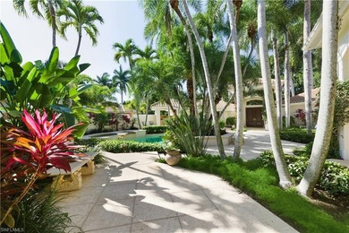 Welcome to this exceptional courtyard-style residence, where on Bay Colony Golf Club in Florida - for sale on GolfHomes.com, golf home, golf lot