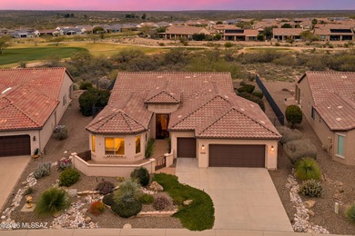 Panoramic desert, golf course + Tortolita Mountain views from on Saddlebrooke Ranch Golf Club in Arizona - for sale on GolfHomes.com, golf home, golf lot
