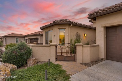 Panoramic desert, golf course + Tortolita Mountain views from on Saddlebrooke Ranch Golf Club in Arizona - for sale on GolfHomes.com, golf home, golf lot