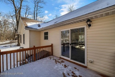 MOVE RIGHT IN to this Stylish Contemporary RANCH! Located in on Pocono Farms Country Club in Pennsylvania - for sale on GolfHomes.com, golf home, golf lot