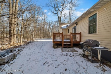 MOVE RIGHT IN to this Stylish Contemporary RANCH! Located in on Pocono Farms Country Club in Pennsylvania - for sale on GolfHomes.com, golf home, golf lot