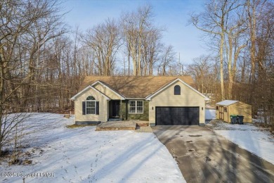 MOVE RIGHT IN to this Stylish Contemporary RANCH! Located in on Pocono Farms Country Club in Pennsylvania - for sale on GolfHomes.com, golf home, golf lot