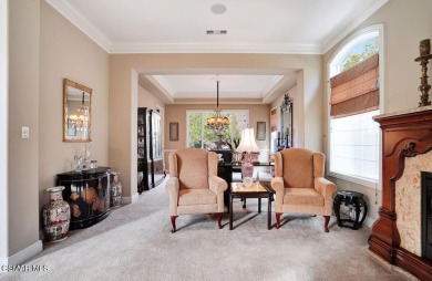 Welcome to your ultimate dream home, nestled in the serene on Moorpark Country Club in California - for sale on GolfHomes.com, golf home, golf lot