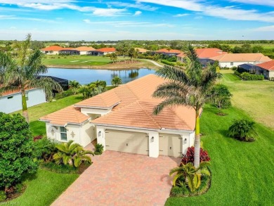 Paradise awaits you at this spacious, coastal / contemporary on Eagle Lakes Golf Club in Florida - for sale on GolfHomes.com, golf home, golf lot