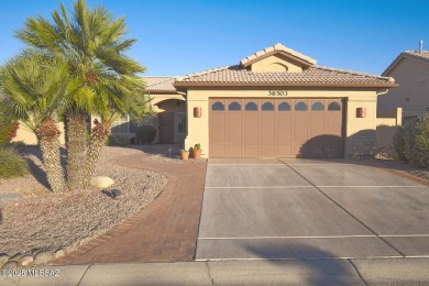 Located near the top of the hill with a premium lot that backs on Saddlebrooke Golf Course in Arizona - for sale on GolfHomes.com, golf home, golf lot