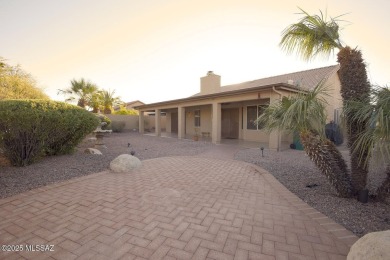 Located near the top of the hill with a premium lot that backs on Saddlebrooke Golf Course in Arizona - for sale on GolfHomes.com, golf home, golf lot