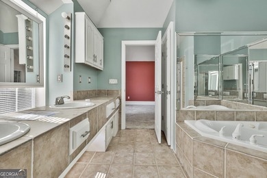 This spacious 5-bedroom, 5-bath home offers 4,405 square feet of on Canongate On White Oak Golf Course in Georgia - for sale on GolfHomes.com, golf home, golf lot