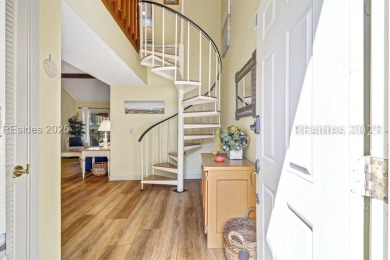 Enjoy the serene golf views from the deck of this beautifully on Shipyard Golf Club in South Carolina - for sale on GolfHomes.com, golf home, golf lot