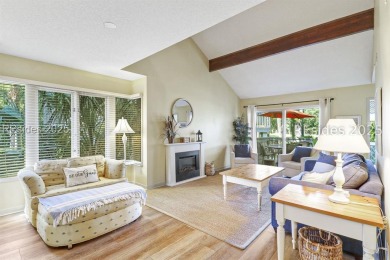 Enjoy the serene golf views from the deck of this beautifully on Shipyard Golf Club in South Carolina - for sale on GolfHomes.com, golf home, golf lot