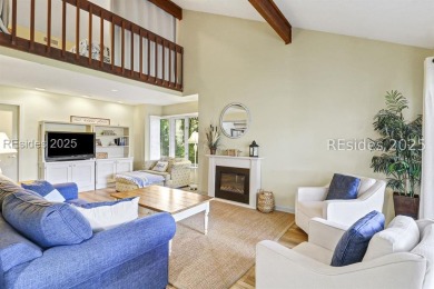 Enjoy the serene golf views from the deck of this beautifully on Shipyard Golf Club in South Carolina - for sale on GolfHomes.com, golf home, golf lot