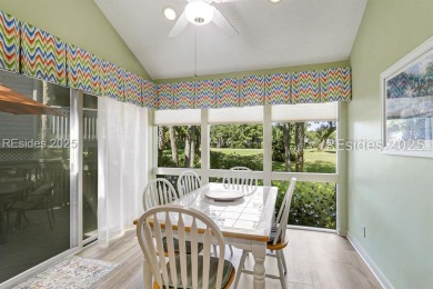 Enjoy the serene golf views from the deck of this beautifully on Shipyard Golf Club in South Carolina - for sale on GolfHomes.com, golf home, golf lot