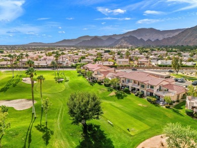 Enjoy fantastic fairway and mountain views from the elevated on Palm Royale Country Club in California - for sale on GolfHomes.com, golf home, golf lot