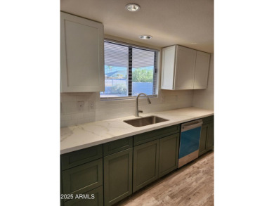 Experience modern living in this beautifully remodeled 2 bed/2 on Stardust Golf Course in Arizona - for sale on GolfHomes.com, golf home, golf lot