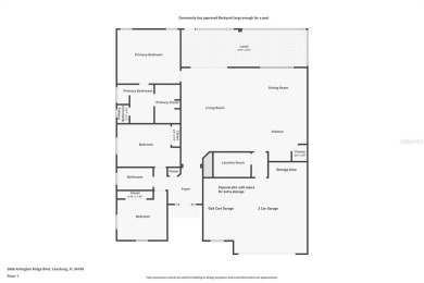 IMMACULATELY MAINTAINED 3 BEDROOM, 2 BATH LOW-MAINTENANCE STUCCO on Arlington Ridge Golf Club in Florida - for sale on GolfHomes.com, golf home, golf lot